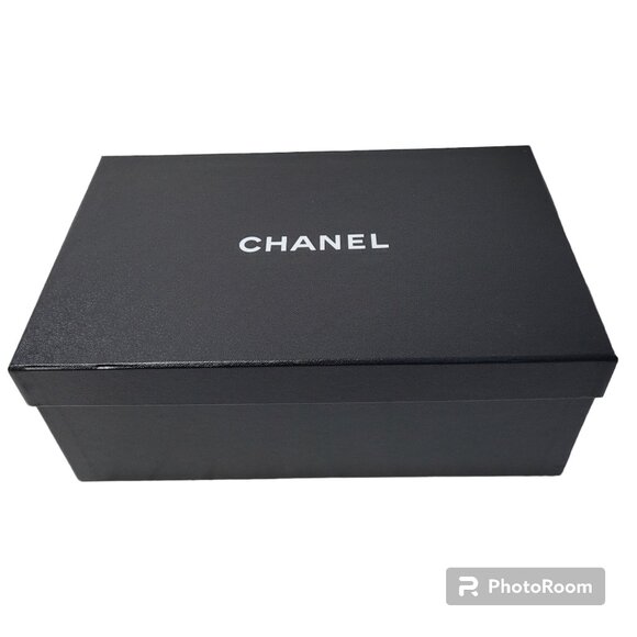 Chanel Gift Box Decorative Storage Shoe Box Empty Authentic 13 x 8.5 x 5 in - Picture 1 of 16